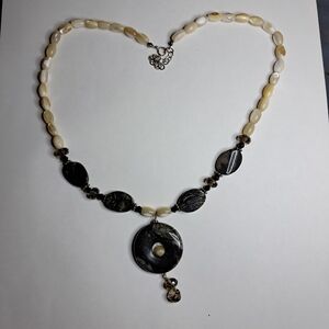 Vintage Freshwater Pearls & Jasper Necklace